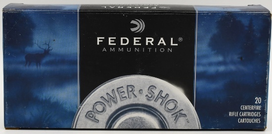 20 rds 375 H&H mag Federal Power Shok ammo