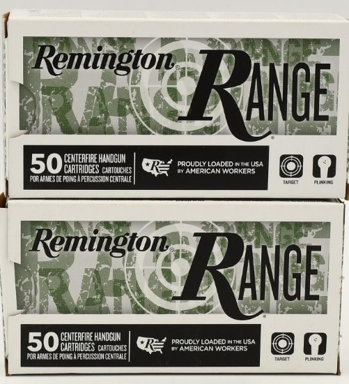 100 Rounds Of Remington 9mm Luger Range Pack