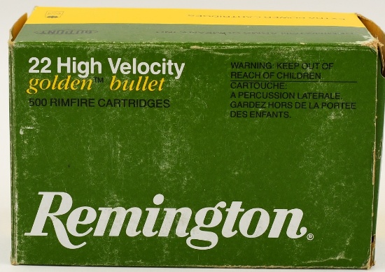 500 Rounds Of Remington .22 Short Ammunition