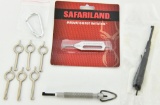 Lot of Handcuff Keys (9) w/ 1 carabiner