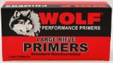 1000 Count Of Wolf Large Rifle Standard Primers