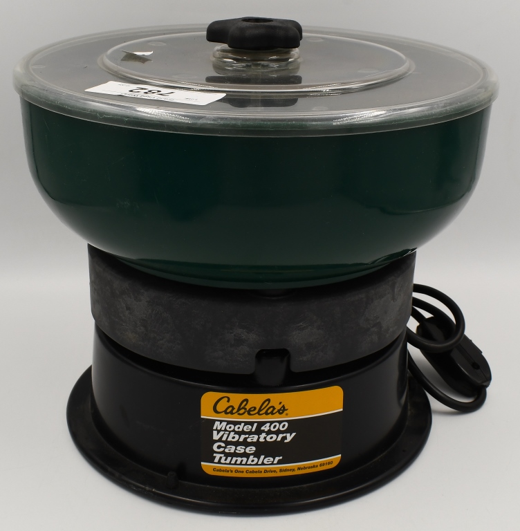 Sold at Auction: Cabela's Model 400 Vibratory Case Tumbler