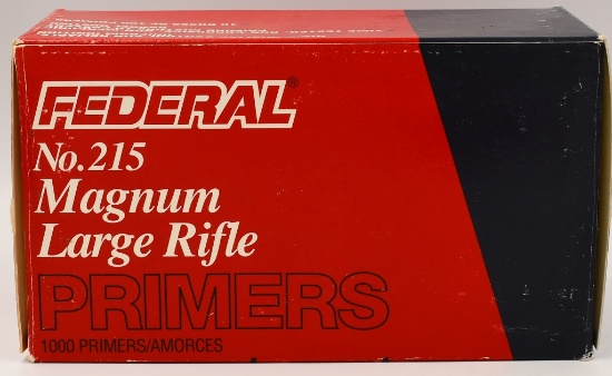 600 Count Of Federal #215 Large Rifle Mag Primers