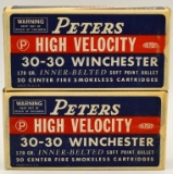 40 Rounds Of Collector Peters .30-30 Win Ammo