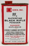 GOEX FFg Superfine Black Rifle Powder 1lb can
