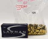 300 Ct of the .40 S&W Brass Casings