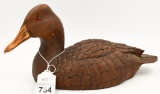 Large Vintage Canvasback Duck, JC Huber