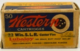 Collectors Box of 50 Rds Western .32 Win SLR Ammo