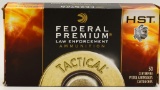 50 Rounds of Federal .40 S&W HST Tactical