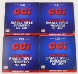 400 Count Of CCI Small Rifle Magnum Primers #450