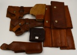 Retailers Lot: Leather Holsters various size & Sty