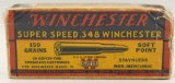 20 Ct Of Collector Winchester .348 Win Empty Brass
