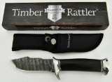 Timber Rattler Custom Damascus Series Knife NEW