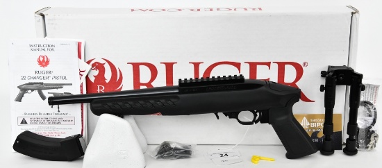 NEW Ruger 22 Charger .22 LR Semi Auto Pistol 10"