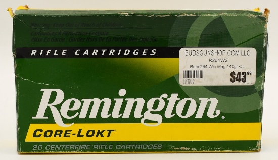 20 Rds Of Remington Express .264 Win Mag Ammo