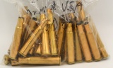 Approx 37 Count Of .30 Caliber Empty Brass Casings
