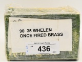 Approx 90 Count Of Once Fired .35 Whelen Brass