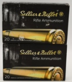 40 Rounds Of Sellier & Bellot 7x57mm Mauser