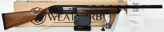 Brand New Weatherby SA-08 Upland Semi Auto Shotgun