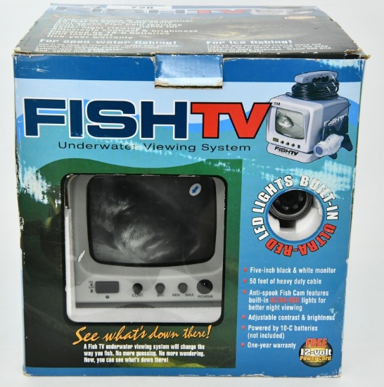 Fish TV Underwater Viewing System New In Box