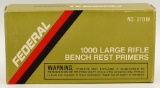 900 Count Of Federal 210M Bench Rest Primers