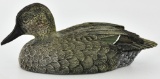 Decorative Green & Black Duck Figurine