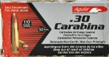 50 rds .30 Carbine Aguila ammunition