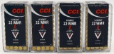 200 Rounds Of CCI Varmint .22 WMR Ammunition