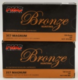 100 Rounds Of PMC Bronze .357 Mag Ammunition