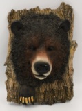 Wall Mounted Bear Head Statue