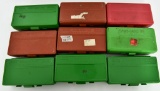 Lot of 9 Various Size Plastic Ammunition