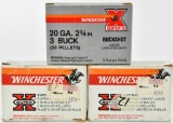 15 shotshells 20 Ga Winchester Buckshot