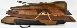 Lot of 4 Various Style Soft Rifle Cases