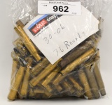 Approx 76 Count Of Empty .30-06 Brass Casings