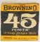 Collector Box Of Browning 45 Power 12 Ga