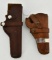 Lot of 2 Right Handed Leather Holsters