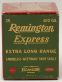 Collector Box Of 25 Rds Remington .410 Ga