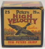 Collectors Box Of Peters High Velocity 28 Ga