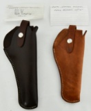 Lot of 2 Hunter's Right Handed Leather Holsters