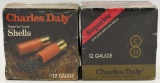 2 Collectors Boxes of Charles Daly 12 Ga