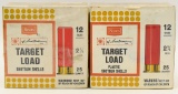 2 Collector Boxes Of 50 Rds Sears Target Load 12