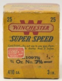 Collectors Box Of 25 Rds Winchester 410 Ga