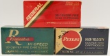 3 Boxes of Remington, Peters, & Federal .22-250