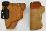 Lot of 2 Conceal & Carry Tan Color Holsters
