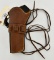 Unmarked Tan Leather Left Handed Holster