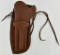 Unmarked Left Handed Leather Holster
