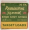 Rare Collectors Box Of 25 Rds Remington 20 Ga
