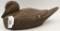 Vintage Handed Painted Unmarked Duck Decoy