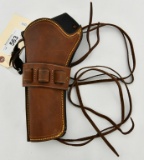 Unmarked Tan Leather Left Handed Holster
