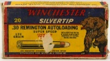 Collectors Box Of 20 Rds Winchester .30 Rem Ammo